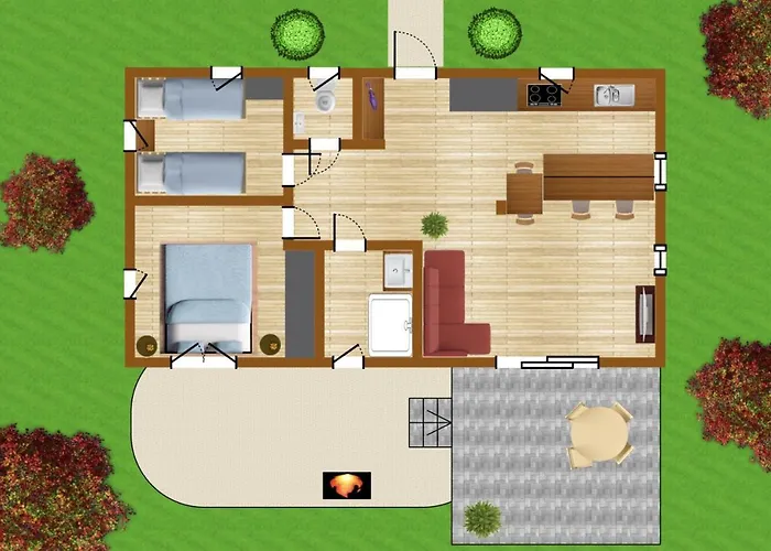 Stadtmauer I Terrasse I Seeblick I Wandern * Hillesheim (Vulkaneifel)